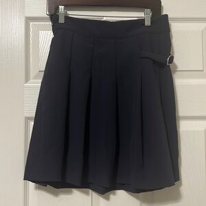 Navy skirt